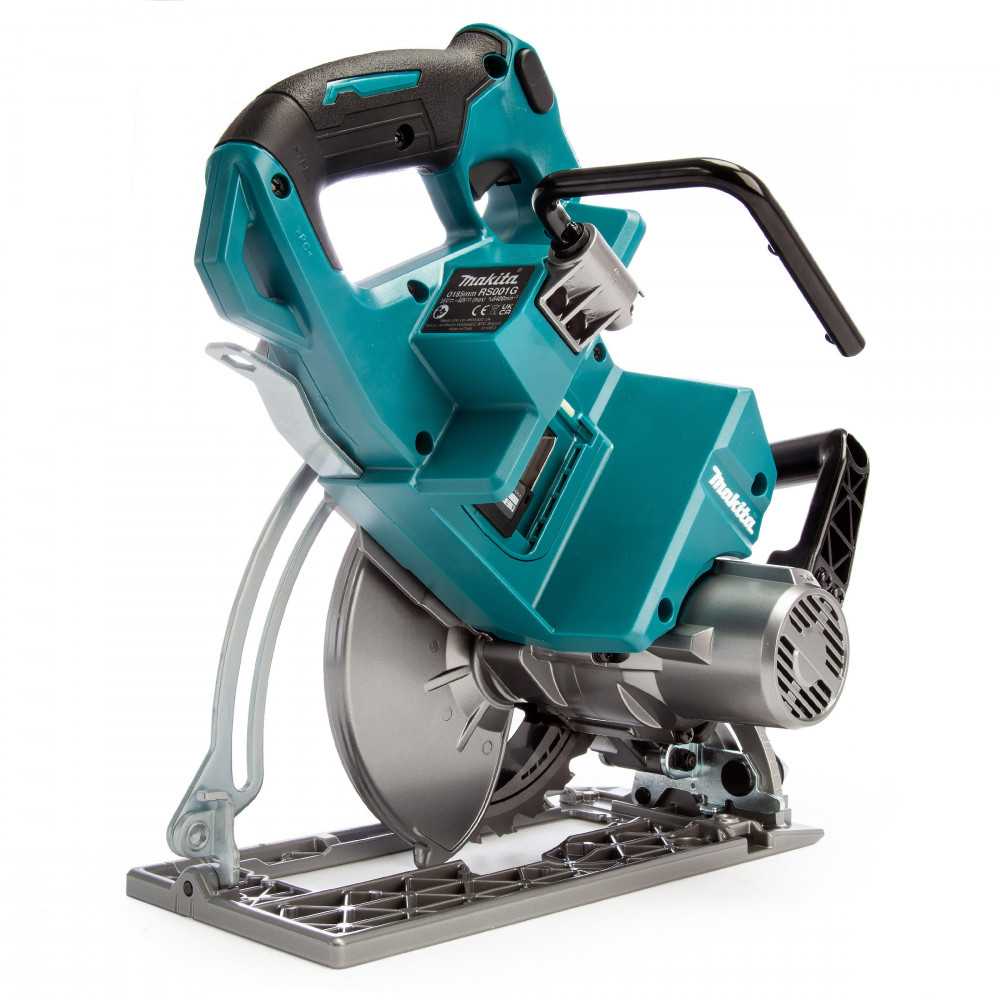 Sierra Circular Inalámbrica 7-1/4" 40V SIN BATERÍA NI CARGADOR Makita RS001GZ - Imagen 5