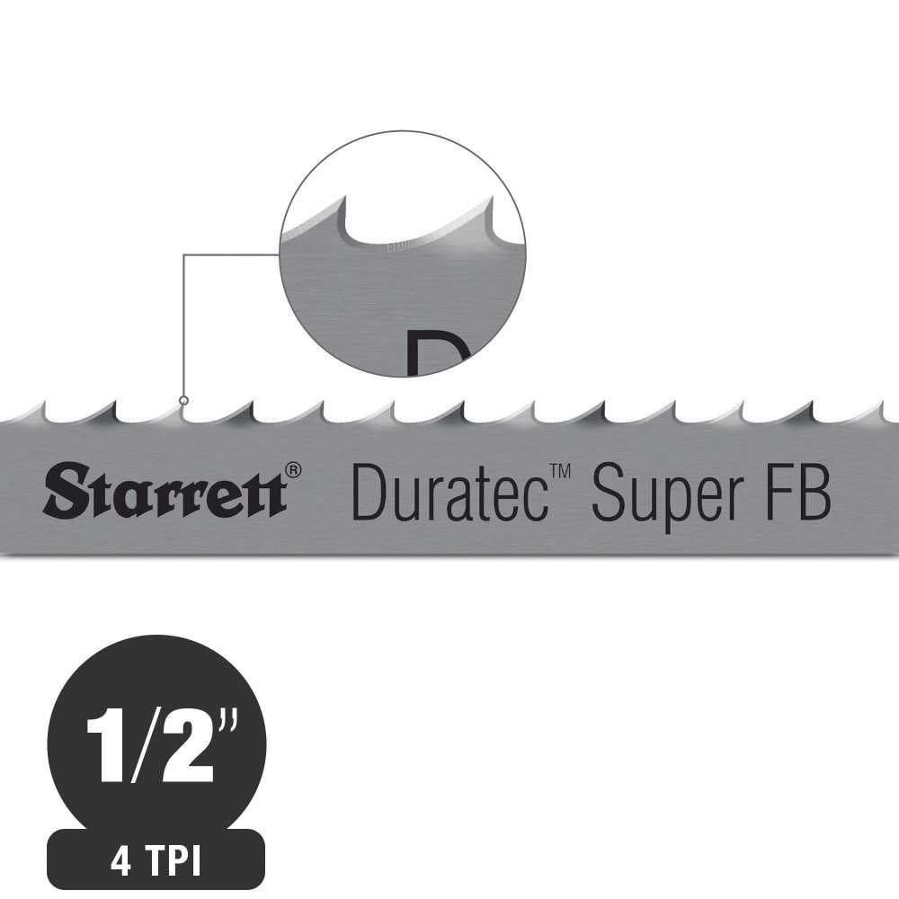 Sierra Huincha para Metal 13x0.65mm 4tpi (30mt) Skip Duratec™ Super FB Starrett - Imagen 1