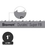 Sierra Huincha para Metal 25x0.90mm 4tpi (30mt) Raker Duratec™ Super FB Starrett