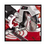 Sierra Ingleteadora 10" 1800W TC-SM 254 Einhell 4300385 - Imagen 8