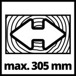 Sierra Ingleteadora 8 1/2” (216mm) 1600W TC-SM 216 Einhell 4300380 - Imagen 8