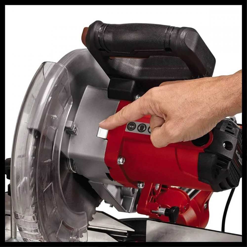 Sierra Ingleteadora Telescópica 10” 1900W C-SM 2531/2 U Einhell 4300805 - Imagen 4