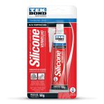 Silicona Acética Roja Alta Temperatura Tubo 50g