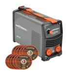 Soldadora Inverter Arco Manual 200 amp +10 DISCOS IE 6200/8/220 PLUS Gladiator MI-GLA-054545 - Imagen 2