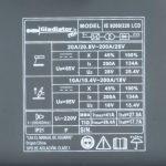 Soldadora Inverter Arco Manual 200 Amp IE 9200/200 LCD Gladiator MI-GLA-054970 - Imagen 7