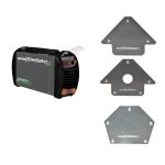 Soldadora Inverter Arco Manual Gladiator 250 Amp IE 8250/6/220 + Kit Escuadras Magnéticas Gladiator MI-GLA-052236_KIT - Imagen 2