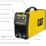 Soldadora Inverter Arco Manual/Tig 200A c/accesorios DZ301 Ac/Dc Pulse PFC CAT 55060 - Imagen 3