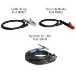 Soldadora Inverter Arco Manual/Tig 200A c/accesorios DZ301 Ac/Dc Pulse PFC CAT 55060 - Imagen 5