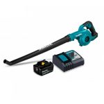 Soplador Inalámbrico 18V + Batería de 18V 3.0Ah + Cargador Rápido Simple Makita DUB186RF