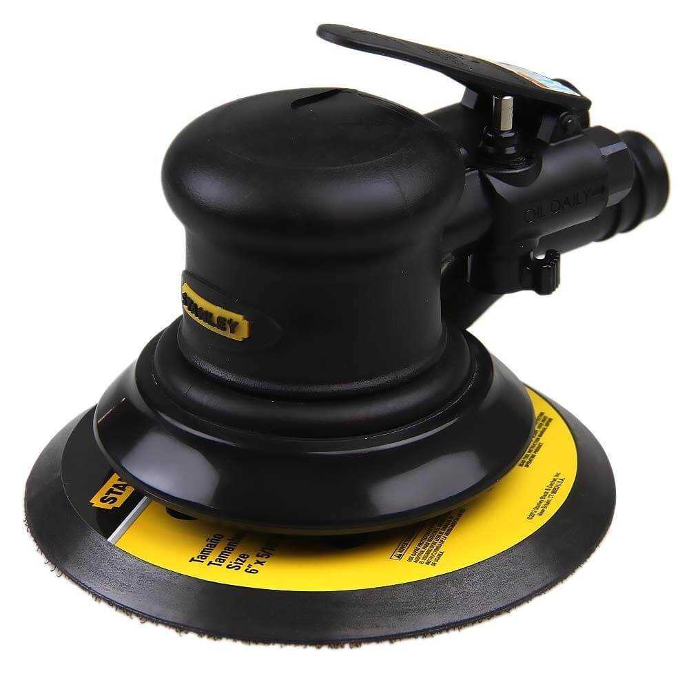 Lijadora Orbital Neumatica 6” 11000 rpm 0,98 kg Stanley 78-047LA - Imagen 1