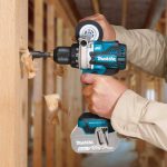 Taladro Atornillador Inalámbrico 1/16" -1/2 " 18V+ 2 baterías de 5,0Ah + cargador rápido Makita DDF486RTE