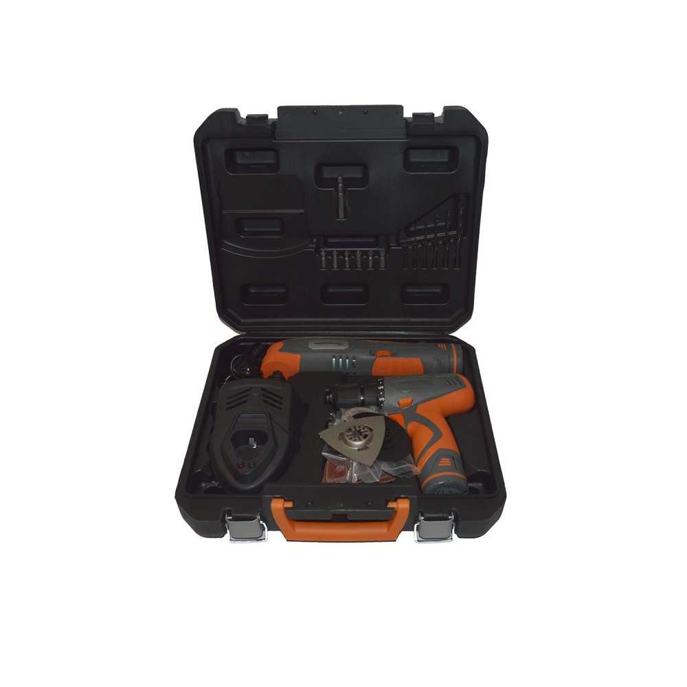 Taladro Atornillador Inalámbrico 10MM 12V TA810 + Multipropósito 12V MU800K Gladiator MI-GLA-050548 - Imagen 3