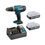 Taladro Atornillador Inalámbrico 13mm 18vG BL+ 2 batería 1.5 ah + cargador Makita DF488D002 - Imagen 2