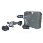 Taladro Atornillador Percutor Inalámbrico 13MM 18V TP 813/18 + Esmeril Angular 4 1/2" 18V AA 815/18K3 Gladiator MI-GLA-052004 - Imagen 4