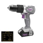 Taladro Atornillador Percutor Inalámbrico 13mm TP 1013/20 K + 2 Baterías 20V 2Ah + Cargador Neo MI-NEO-053442