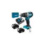Taladro Atornillador Percutor Inalámbrico 18V Makita DHP484RFE