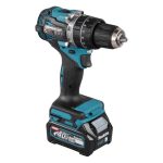 Taladro Percutor Inalámbrico 1/16"-1/2 " 40V + Baterías + Cargador + Maleta Makita HP002GA201 - Imagen 3