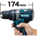 Taladro Percutor Inalámbrico 1/16" - 1/2 " 40V SIN BATERÍA NI CARGADOR Makita HP002GZ - Imagen 4