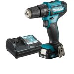 Taladro Percutor Inalámbrico 10mm 12V + Batería 1.5 Ah + Cargador Makita HP333DWYX3 - Imagen 2