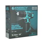 Taladro Percutor Inalámbrico 10mm 12V + batería + cargador DDI10/1/12 C1 Energy MI-ENE-054431 - Imagen 7