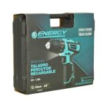 Taladro Percutor Inalámbrico 10mm12V +Batería + cargador+accesorios Energy MI-ENE-054432 - Imagen 8