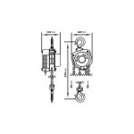 Tecle Cadena Manual 0.5T 2.5M 622A-0.5 Itaka 521001 - Imagen 3