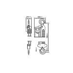 Tecle Cadena Manual 10T 3.0M 622A-10.0 Itaka 521020