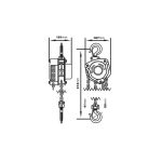 Tecle Cadena Manual 2.0T 3.0M 622A-2.0 Itaka 521003