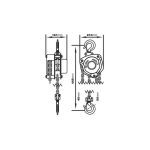 Tecle Cadena Manual 3.0T 3.0M 622A-3.0 Itaka 521004 - Imagen 2