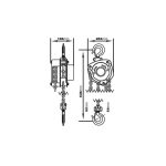 Tecle Cadena Manual 5.0T 5.0M 622A-5.0 Itaka 521005