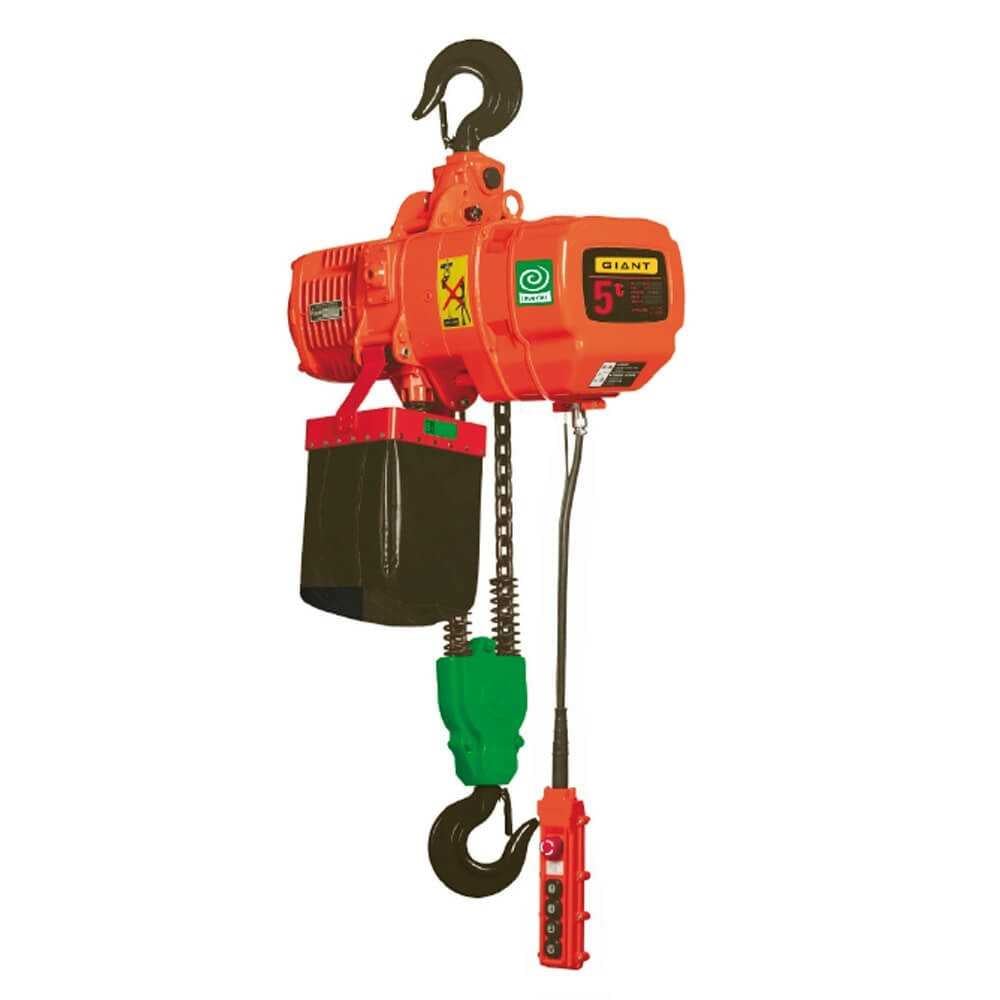 Tecle Eléctrico 1 Velocidad 5T 6M 380V TEC-U / GIANT HHBD-05-02 - Imagen 1