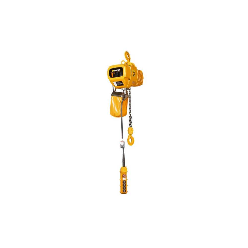 Tecle Eléctrico 1T 6M Industrial 220V EHC01 Itaka 181011 - Imagen 1