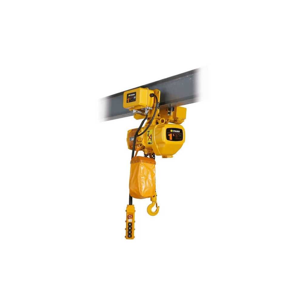 Tecle Eléctrico 1T 6M Industrial con Trolley 220V EHC01 Itaka 181021 - Imagen 1
