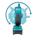 Ventilador Inalámbrico 40V 235 mm (9.1/4”) Sin Batería ni cargador Makita CF001GZ - Imagen 5