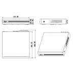 XVR Grabador Digital 4 Canales Penta-Hibrido 1080N/720P XVR1B04 Sin HDD Dahua 1202172164