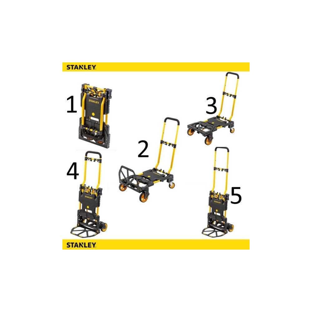 Yegua de Carga Plegable y Plataforma 70/137Kg FT585 Stanley 571056 - Imagen 1