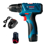 TALADRO/ATORNIL 12V GSR 120-LI + 1 BATERIA GBA 12V 2.0 AH + CARGADOR GAL 12V-20 PROFESSIONAL