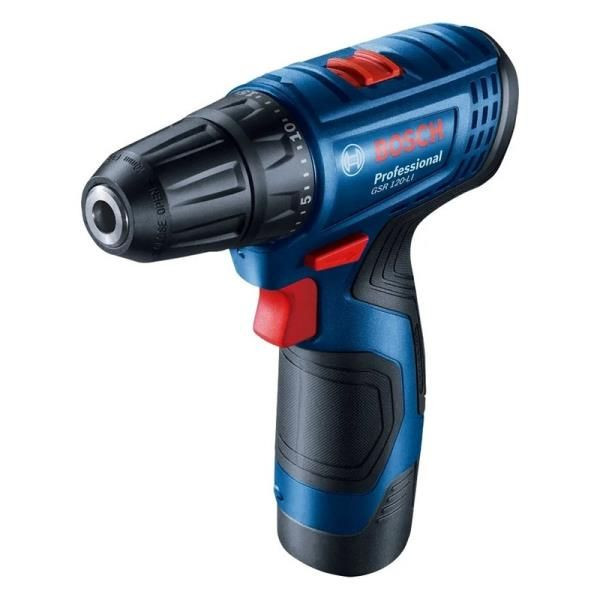 Taladro Atornillador Bosch GSR 120 LI 12V + Set de 21 Piezas Taladro Atornillador Bosch GSR 120 LI 12V + Set de 21 Piezas