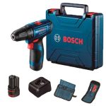 Taladro Atornillador Bosch GSR 120 LI 12V + Set de 21 Piezas